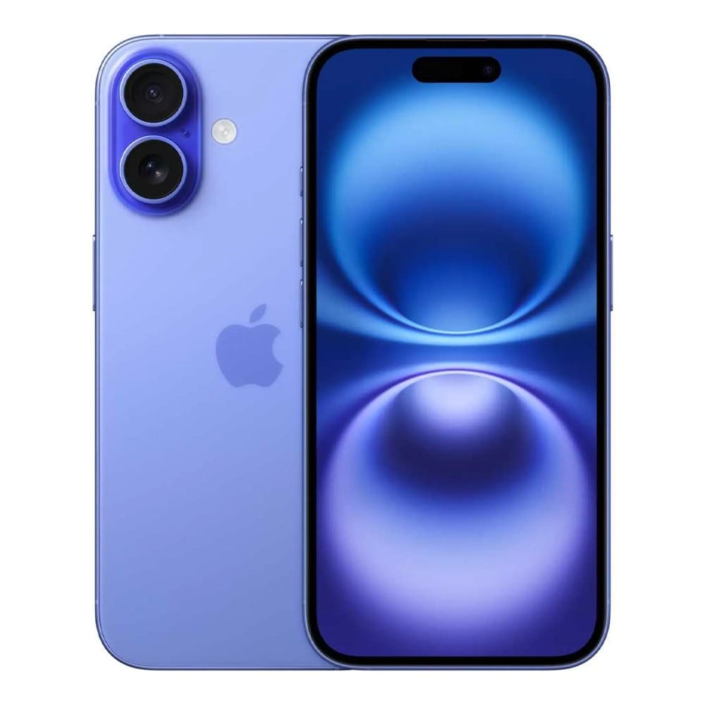 Apple iPhone 16 5G Smartphone, 128GB Storage, 6.1" Super Retina XDR Display, A18 Chip, 48MP Fusion Camera, Camera Control | Ultramarine - MYDU3AE/A