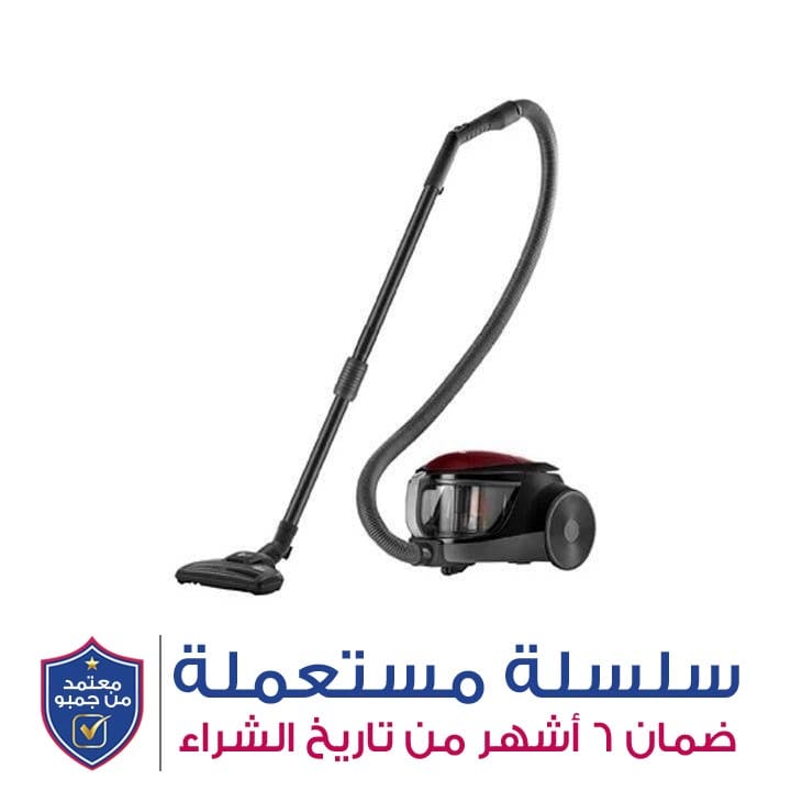 إل جي مكنسة كهربائية بقدرة 1800 واط مصنوعة في فيتنام - أحمر لامع | VC5418NNTR