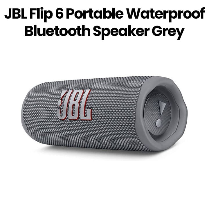 JBL FLIP 6 グレー Buy JBL Flip 6 Portable Waterproof Bluetooth Speaker - Grey Online