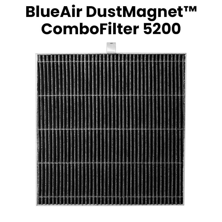 Blueair DustMagnet 5200 ComboFilter, Continuous Clean Air