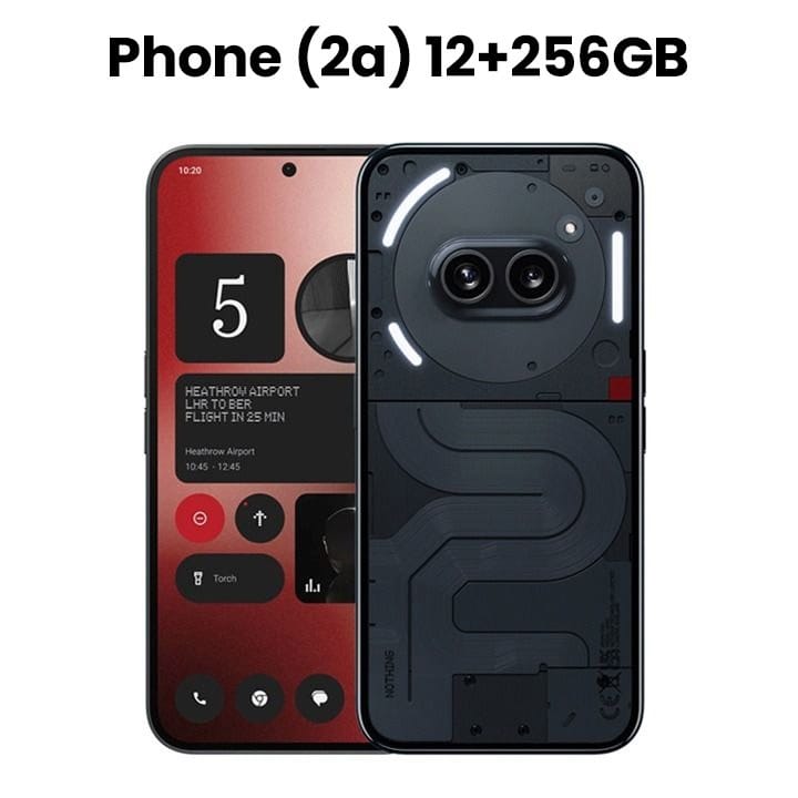 Buy Nothing Phone (2a) 12+256GB Smartphone - Black | A10400050
