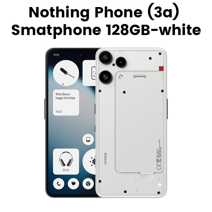 Buy Nothing Phone (3a) Lite 8GB RAM 128GB Storage – White