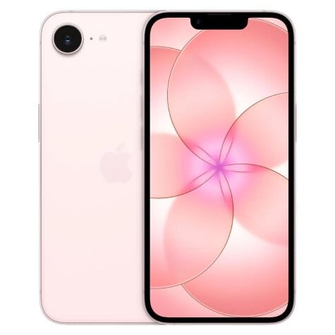 Apple iPhone 17e 512GB Smartphone, A19 Chip, 6.1-Inch Super Retina XDR Display, 48MP Fusion Camera, 5G - Soft Pink |MHRU4AH/A