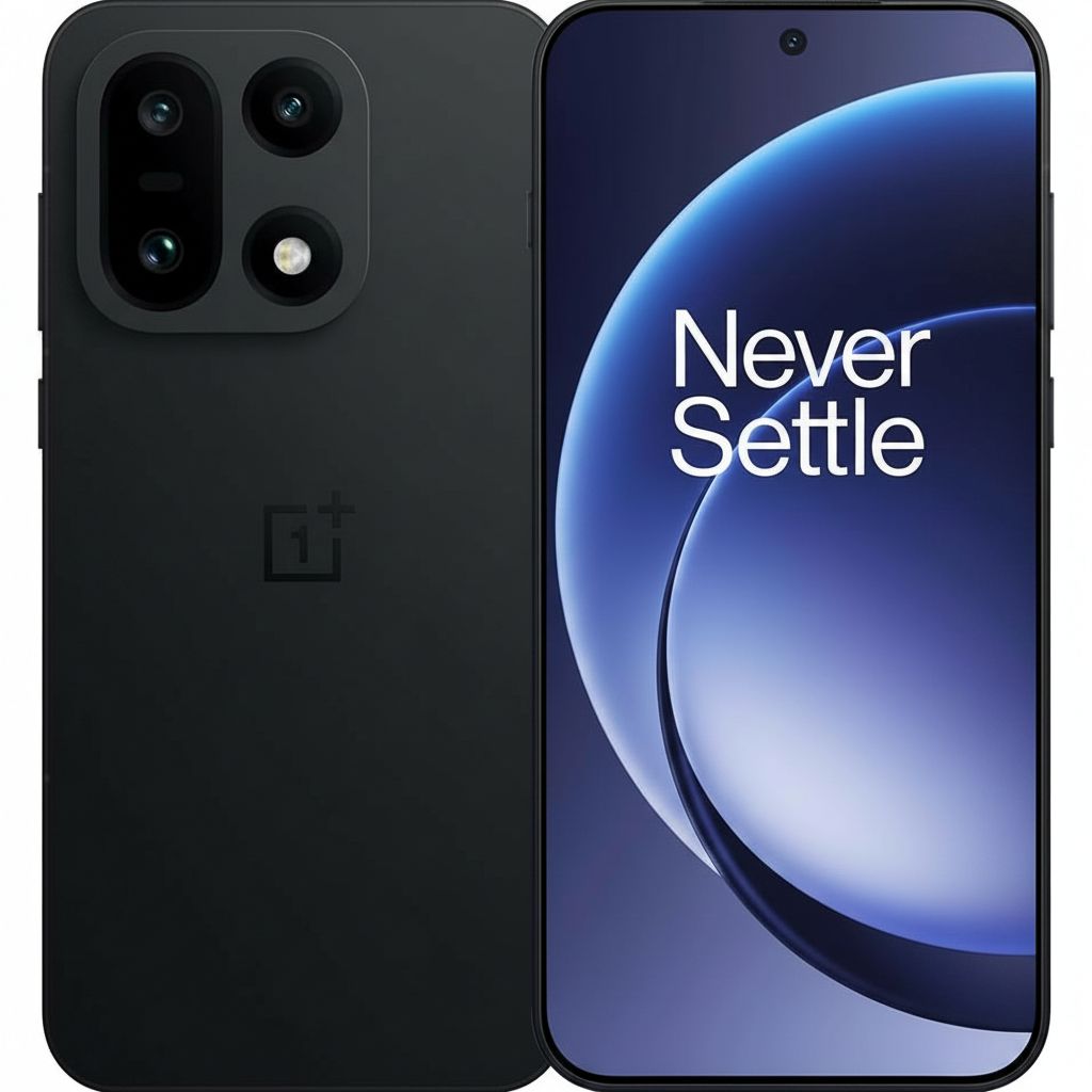 OnePlus 15 5G Dual Sim - Infinite Black, 16GB RAM, 512GB Storage - Ultra Performance