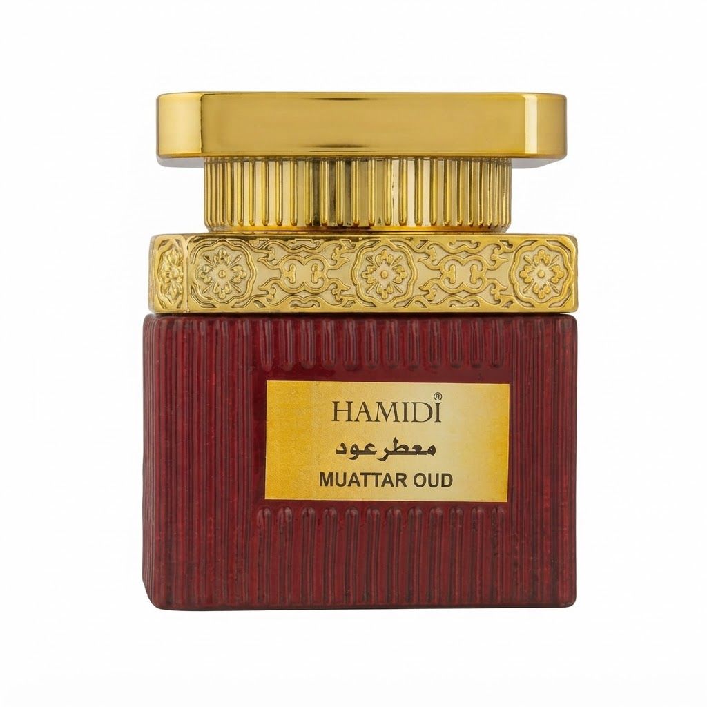 حميدي عود معطر، بخور عود شرقي نقي 100%، برائحة تدوم طويلاً وخالٍ من الدخان، مثالي للمنزل والصلاة - 50 جم