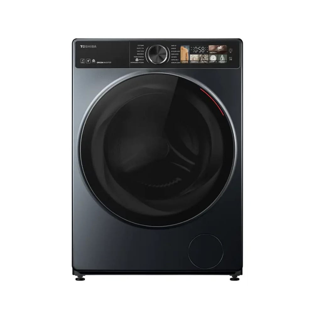 Toshiba 13kg/8kg Front Load Washer Dryer, 1400 RPM, Origin Inverter, Wi-Fi Smart Control | Morandi Grey - TWD-T25BZP140MWB(MG)