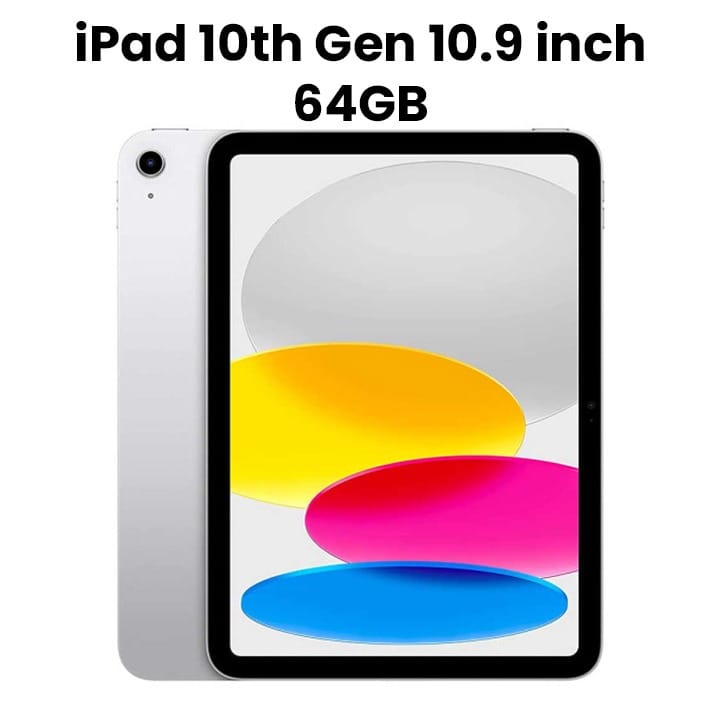 Buy Apple iPad 10.9 inch 64GB Wi-Fi - Silver (MPQ03AB/A)|Jumbosouq