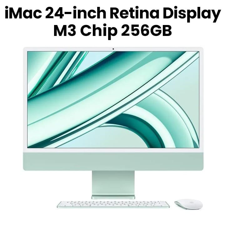 iMac M3 メモリ16GB/SSD256 24インチ （グリーン） Apple 24-Inch iMac M4 Desktop Computer Green (Late 2024) - MWUE3LL/A