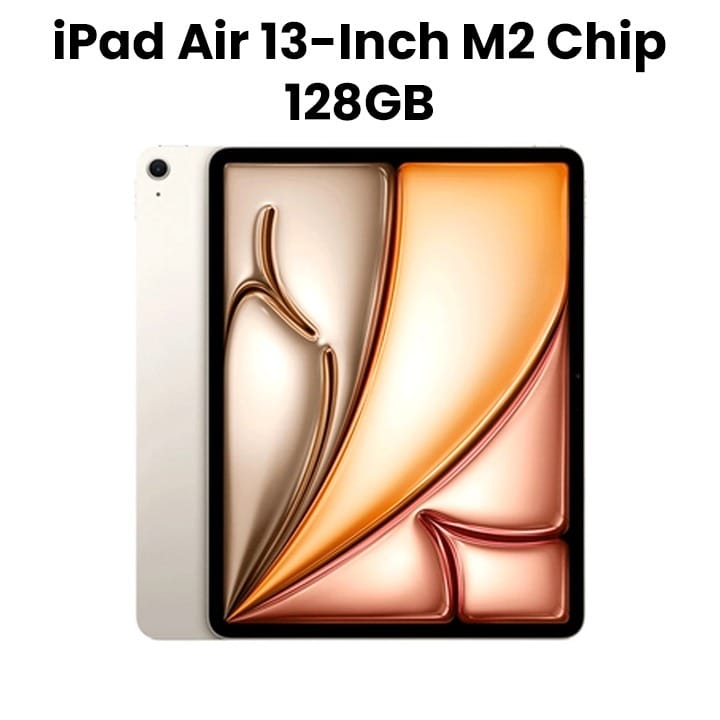 Buy Apple 13-inch iPad Air (M2) Wi-Fi 128GB - Starlight | MV293AB