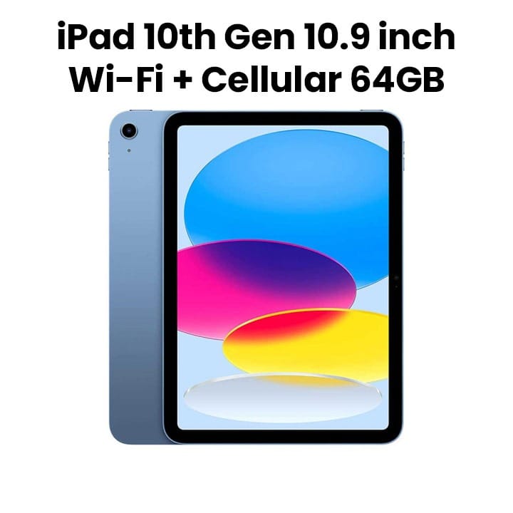 Buy Apple iPad 10.9 inch 64GB Wi-Fi - Silver (MPQ03AB/A)|Jumbosouq