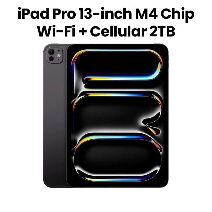 Buy Apple 13-inch iPad Pro (M4) Wi-Fi + Cellular, 1TB with Nano