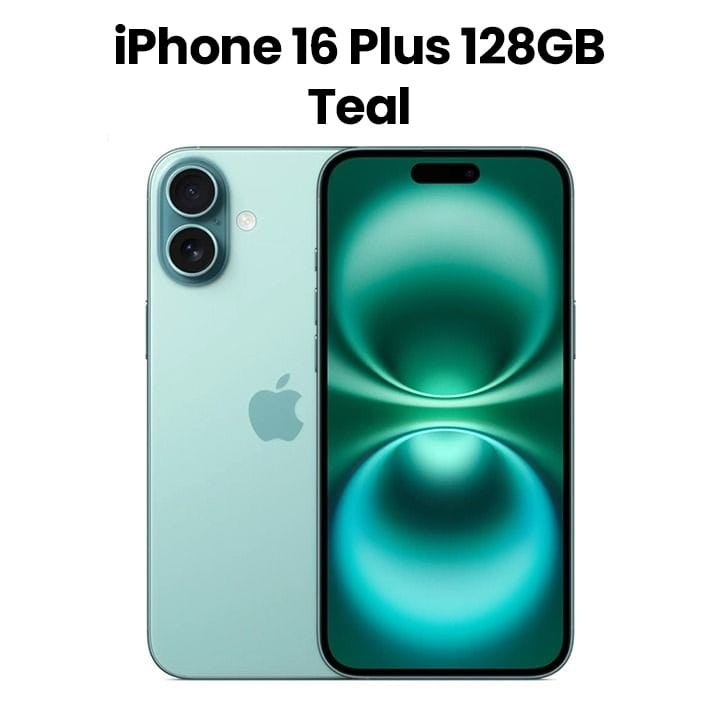 Buy Apple iPhone 16 Plus 128GB - Teal | MXVF3AE/A | Jumbo Souq