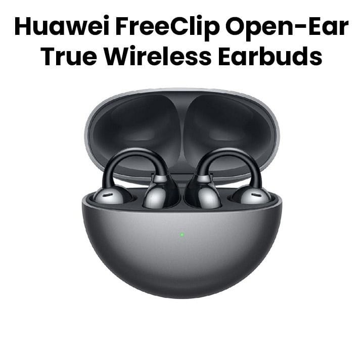 HUAWEI FreeClip ブラック ジャンク Buy Huawei FreeClip Open- Ear True Wireless Earbuds- Balck Online