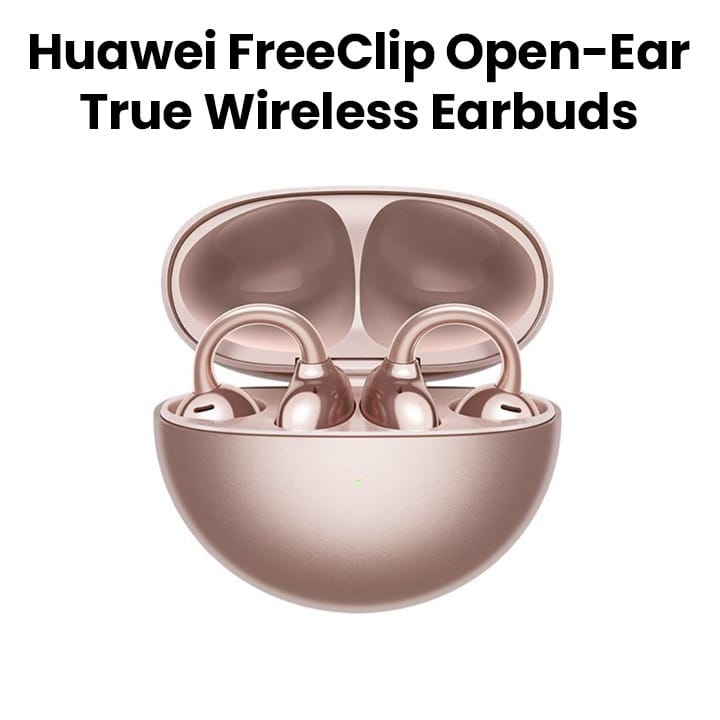 Buy Huawei FreeClip Open- Ear True Wireless Earbuds- Rose Gold