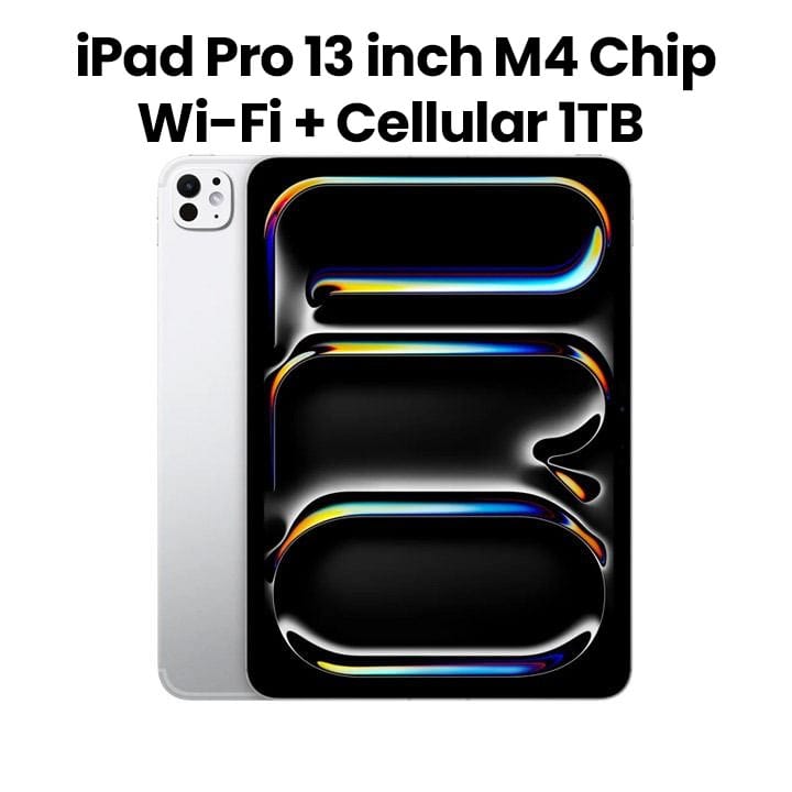 Buy Apple 13-inch iPad Pro (M4) Wi-Fi 1TB with Standard Glass