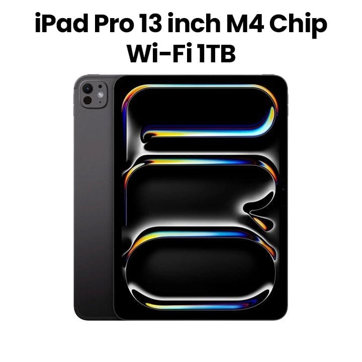 Buy Apple 13-inch iPad Pro (M4) Wi-Fi 1TB with Standard Glass