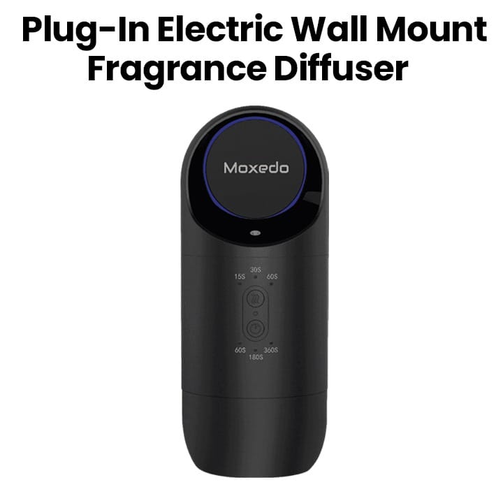 Moxedo Plug-In Electric Fragrance Diffuser - Black | MX-EAD012