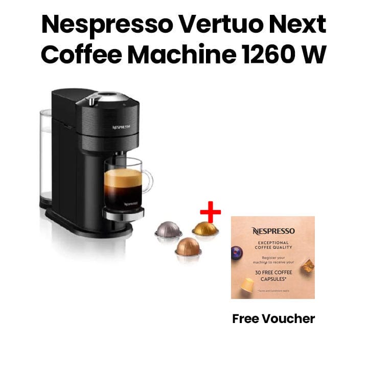 Buy Nespresso Vertuo Next Premium Coffee Machine - Black | GCV1-GB