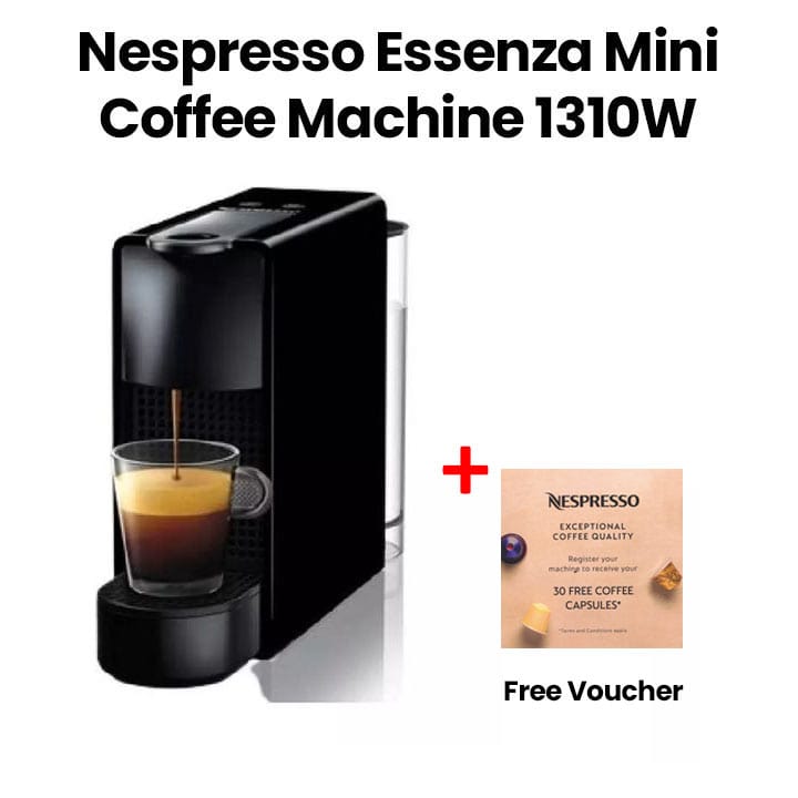 Buy Nespresso Essenza Mini Coffee Machine - Black | C30-ME-BK-NE2