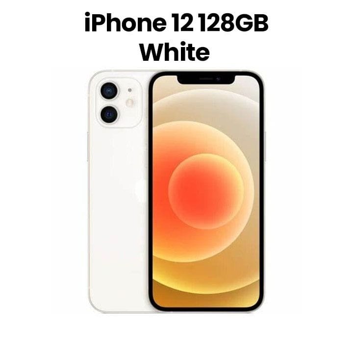 Buy Apple iPhone 12 128GB - White |MGJC3AA/A Online in Qatar at