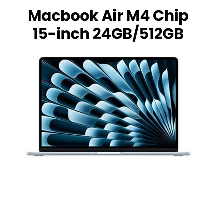 Buy Apple MacBook Air 15-inch M4 Chip 10-Core CPU 10-Core GPU 24GB