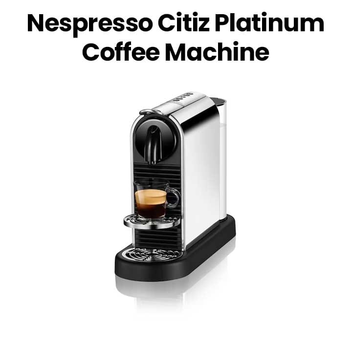 Buy Nespresso Citiz Platinum Coffee Machine – Stainless Steel