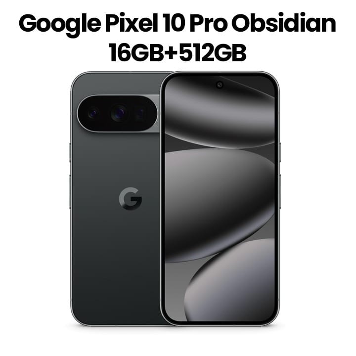 Buy Google Pixel 10 Pro 16GB+256GB Smartphone | Obsidian Online in