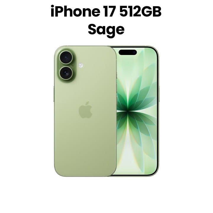 Apple iPhone 17 512GB Smartphone | Sage | MG6H4AH/A