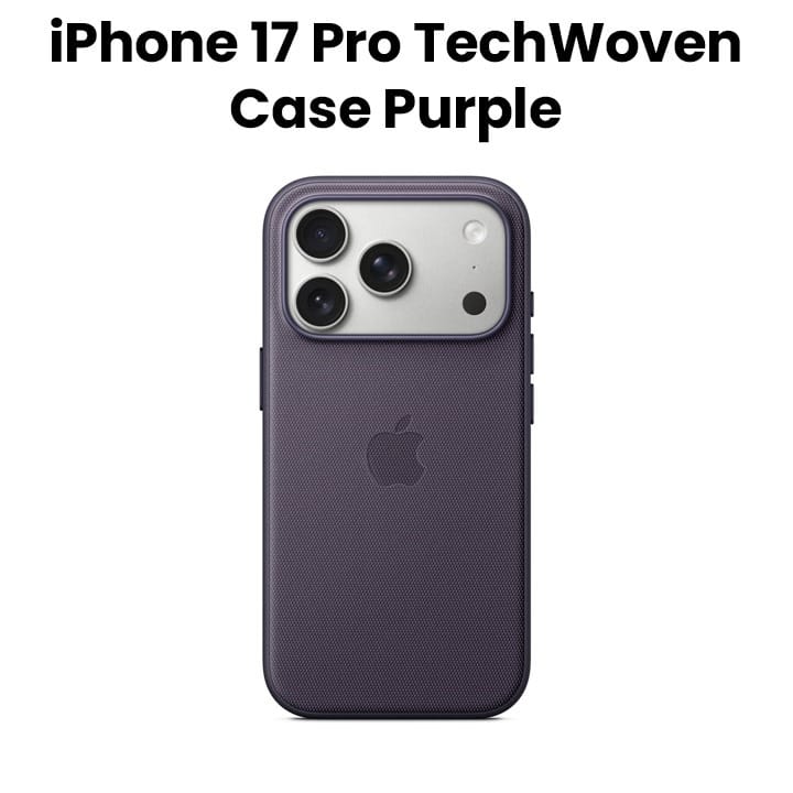Buy Apple iPhone 17 Pro Techwoven Case with MagSafe, Black