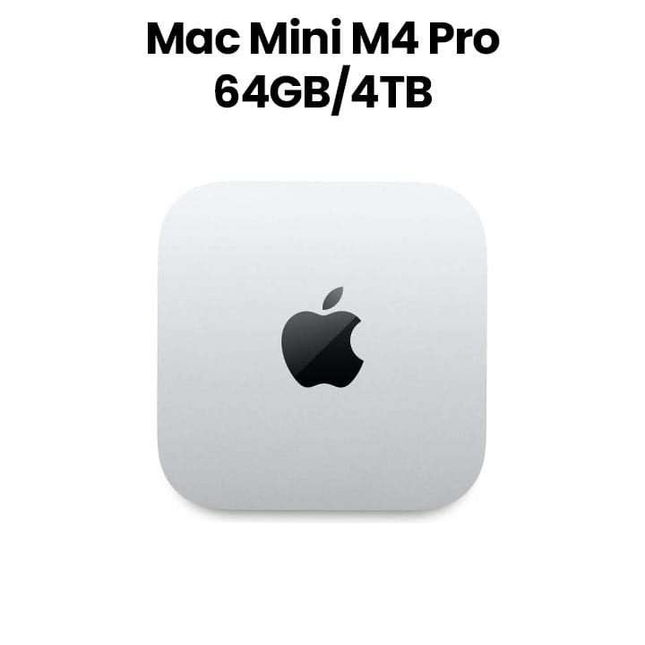 Buy Apple Mac Mini M4 Pro 14-Core CPU 20-Core GPU 64GB RAM 4TB SSD