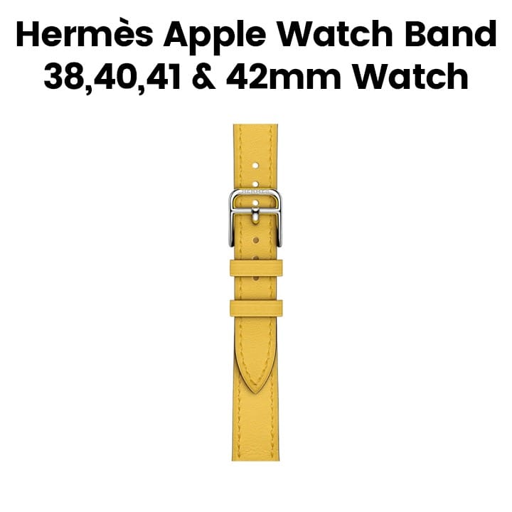 Hermès Apple Watch Band 42mm for 38/40 & 41mm Cases – Sun Attelage Single Tour