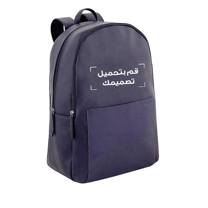 حقيبة ظهر سانثوم فينبك للكمبيوتر المحمول مقاس 15.4 بوصة – جلد صناعي خفيف الوزن مع أحزمة مبطنة مزدوجة لراحة الحمل اليومي – أزرق كحلي | BPSN 921