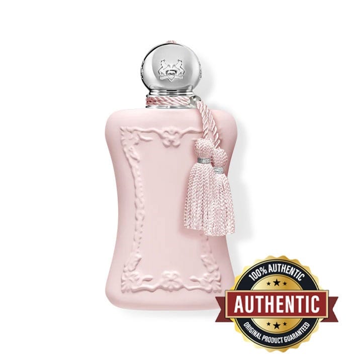 Parfums de Marly Delina EDP 75ml Women’s Perfume, Floral Fruity Rose, Lychee Rhubarb Bergamot Notes, Long Lasting Luxury Fragrance 