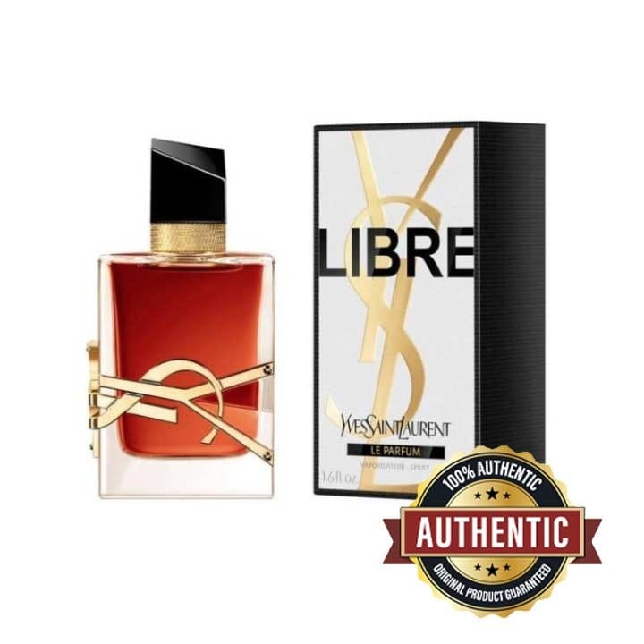 YSL Libre Le Parfum 50ml Women’s Perfume, Floral Amber Spicy, Orange Blossom Lavender Saffron, Honey Vanilla Warm Base, Long Lasting