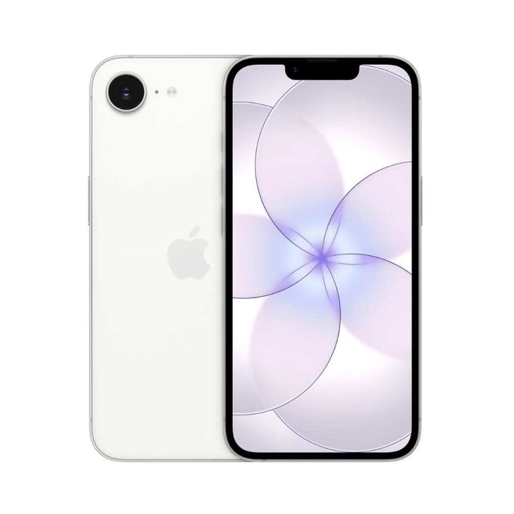 Apple iPhone 17e Smartphone 512GB eSIM, A19 Chip, 6.1-Inch Super Retina Display, Crash Detection | White - MHRT4AH/A