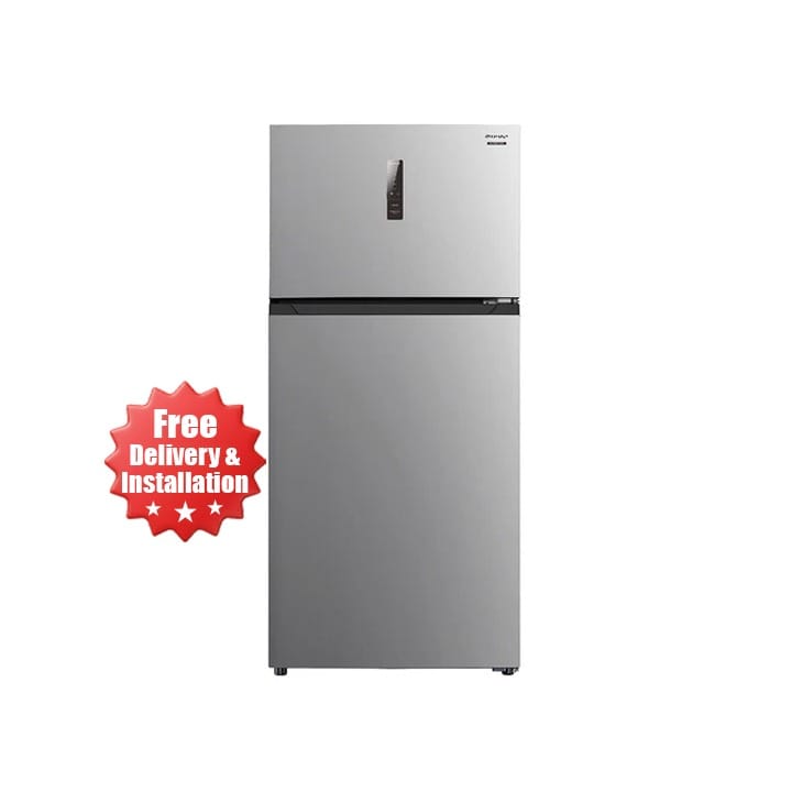 Sharp Double Door Refrigerator 700L, Electronic Temperature Control, R600A Refrigerant, Inverter Compressor - Inox - SJ-HM700-HS3
