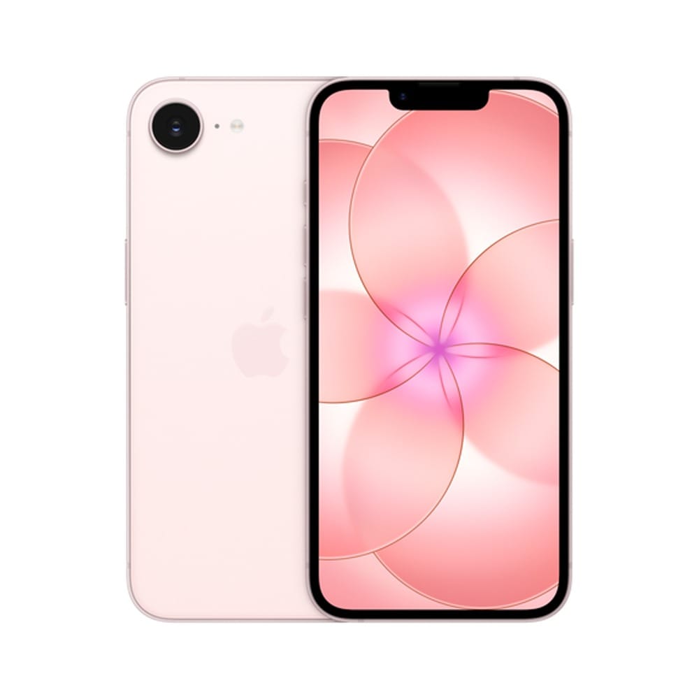 Apple iPhone 17e Smartphone 256GB eSIM, A19 Chip, 6.1-Inch Super Retina Display, Face ID, Ceramic Shield | Soft Pink - MHRQ4AH/A