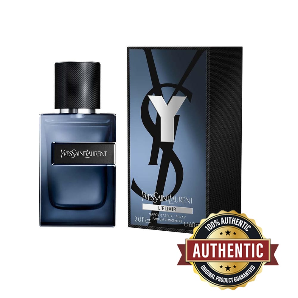 YSL Y L'Elixir Parfum 60ML for Men - Lavender, Incense & Oud Rich Woody Aromatic Fragrance | 3614274025637