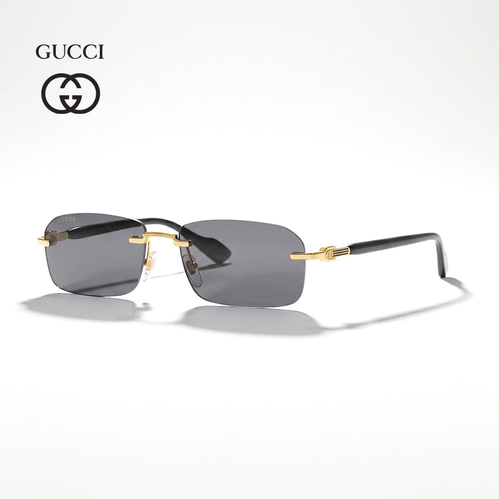 Gucci Unisex GG1221S Square Sunglasses - Bold Acetate Frame, Gradient UV Protection Lenses, Luxury Italian Designer Eyewear | 889652394190