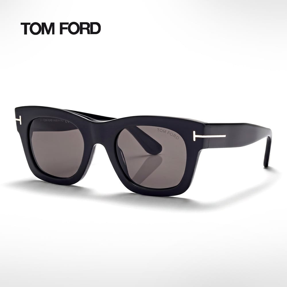 Tom Ford Unisex Emma-02 FT1314 Sunglasses - Oversized Butterfly Frame, Acetate Designer Eyewear, UV Protection Lenses | Black/Grey - 889214626141