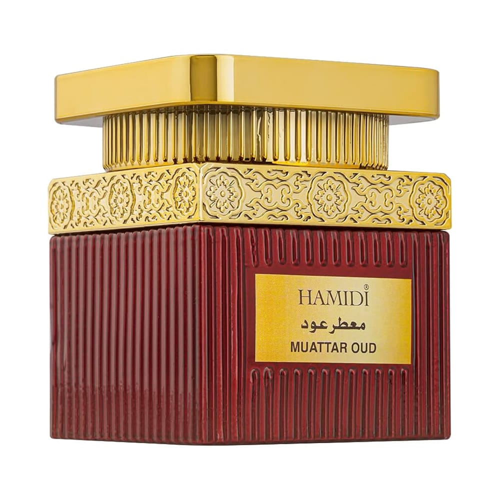 Hamidi Oud Muattar 100% Pure Oriental Oud Bakhoor, Long-Lasting Incense, Rich Smoke-Free Fragrance for Home & Prayer - 50g 