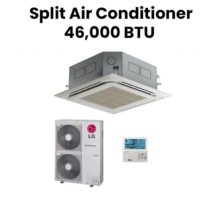 LG Inverter Cassette Split Air Conditioner 46,000 BTU | AT-Q48GMLT1