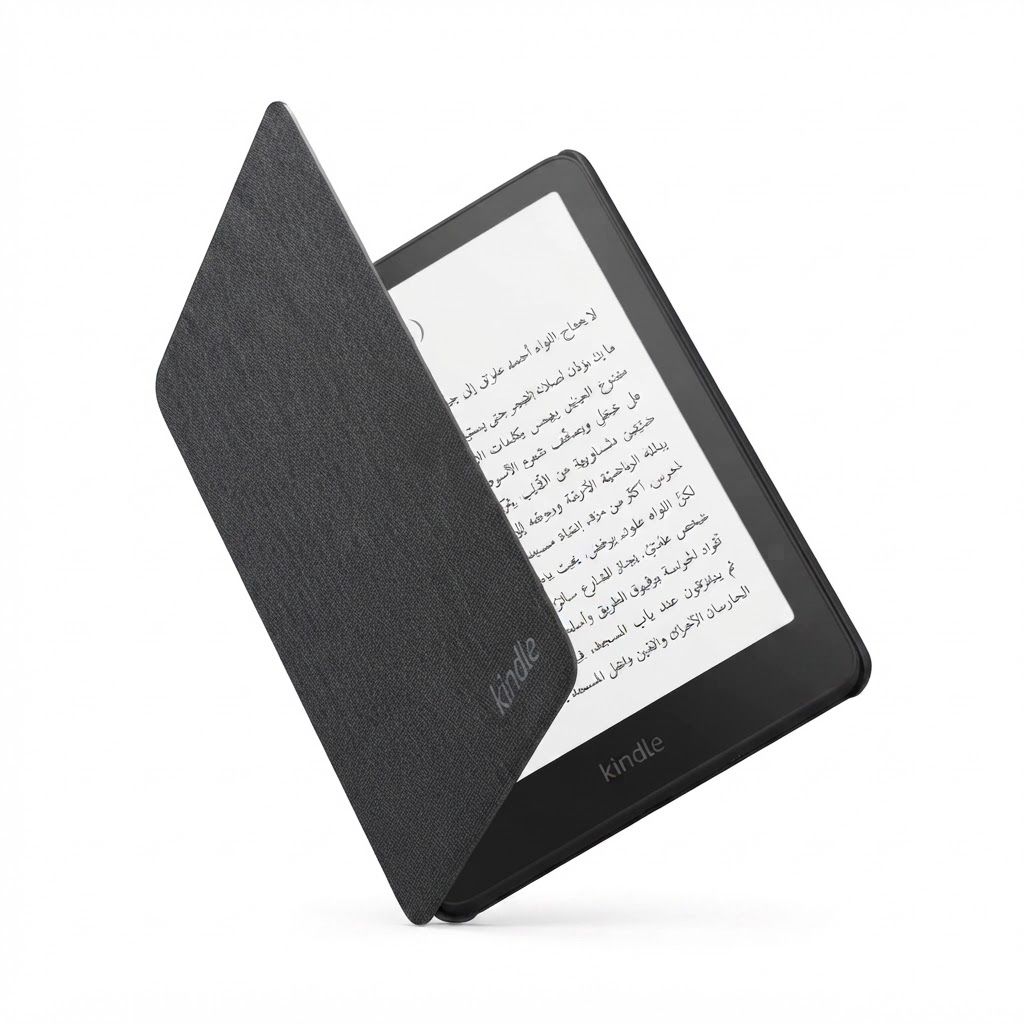 Amazon Kindle Paperwhite & Signature Edition Fabric Case Lightweight, Water-Safe, Magnetic Auto Wake/Sleep, Folds for One-Handed Reading