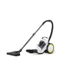 Karcher VC3 Plus Vacuum Cleaner with Multi-Cyclone Technology, Bagless Dust Collection, HEPA Hygiene Filter & Compact Design | Black/White