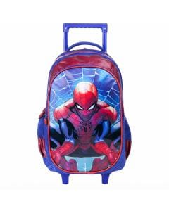 Marvel Spider-Man Beyond Limits 18-Inch Trolley Backpack Set - 3-in-1 School Bag with Insulated Lunch
