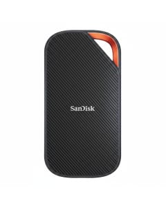 SanDisk Extreme Pro 2TB Portable SSD with USB4, 40Gbps Speed, USB-C, SDSSDE82-2T00-G25 - Black