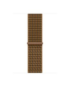 Apple Watch 40mm Sport Loop, Soft Woven Watch Band - Light Umber Plaid | MK7T4ZM/A