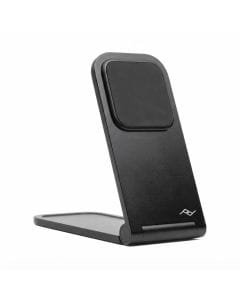 Peak Design Qi2 Wireless Charging Stand, Anodized Aluminum Magnetic Desk Charger, Foldable Stand for iPhone