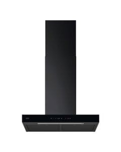 AEG 60cm Chimney Cooker Hood, 3 Speed Settings, Powerful Kitchen Ventilation, Wall-Mounted Design | Black - GB67D61HB