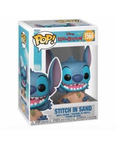 Funko Pop! Disney Lilo & Stitch: Stitch in Sand Vinyl Figure - Collectible Desk Ornament, Official
